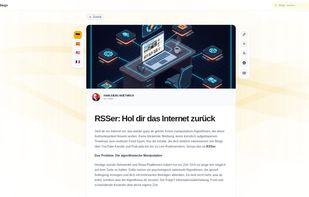 RSSer NEWS screenshot 1