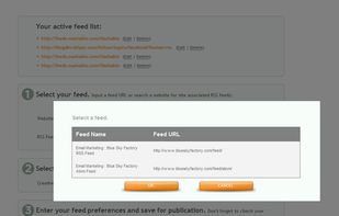 Feed selection
