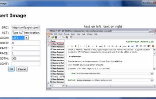 Insert image with preview