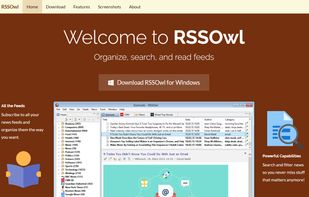RSSOwl screenshot 1