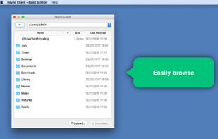 Truck - Rsync Client screenshot 1