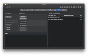 RsyncOSX screenshot 3
