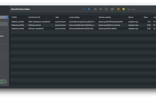 RsyncUI screenshot 1