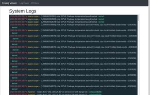 rsyslog-postgres-tools screenshot 1