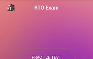 RTO Driving Licence Test screenshot 1