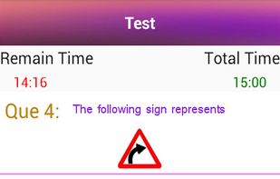 RTO Driving Licence Test screenshot 3