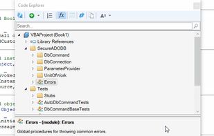 Rubberduck VBA screenshot 1