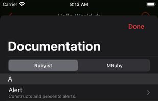 Rubyist screenshot 2