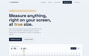 Measure online 