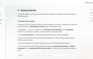 API reference and user guide