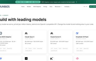 Every model behind one OpenAI-compatible API