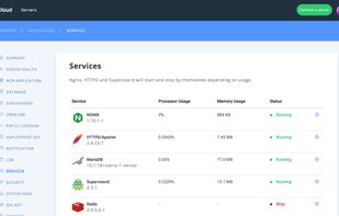 RunCloud screenshot 1