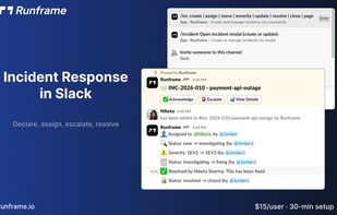 Runframe screenshot 1