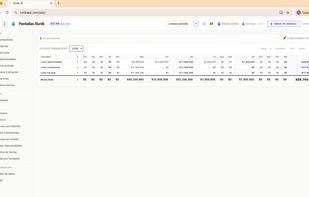 Financial dashboard — real-time revenue, expenses, and cash flow analysis