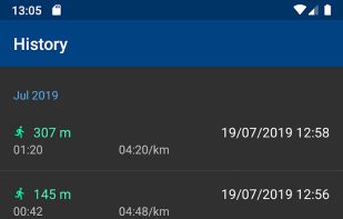 RunnerUp screenshot 2