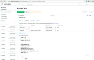 Runscope screenshot 1