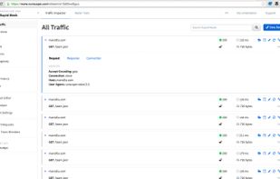 Runscope screenshot 1