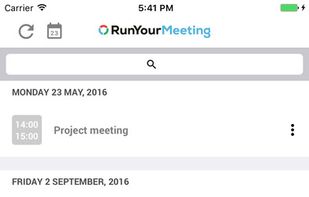 Stratsys Meetings (RunYourMeeting) screenshot 1