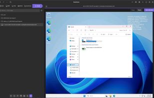 RustConn screenshot 2