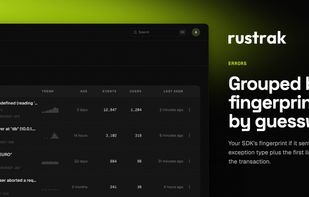 Rustrak screenshot 3