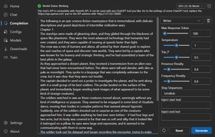 RWKV Runner screenshot 3