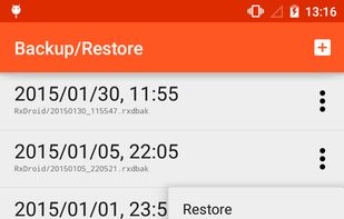 RxDroid screenshot 1