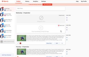 Ryzely - Unlimited Social Media Management screenshot 1
