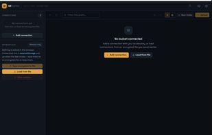 Initial UI page