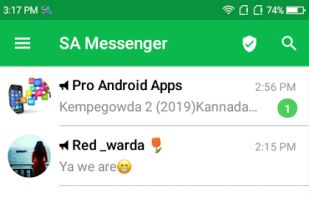 SA Messenger screenshot 1