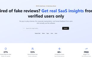 SaaS Reviews screenshot 1