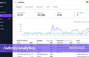 Admin Dashboard: Analytics