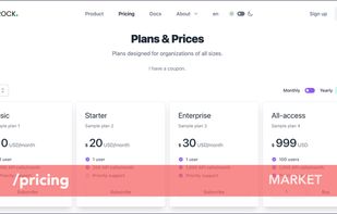 Marketing Page: Pricing