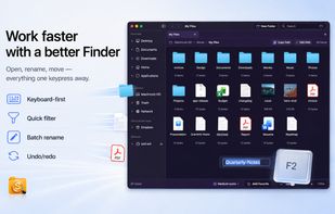 Work faster with a better Finder.