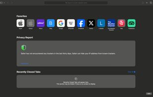 Safari Dark Theme on Mac