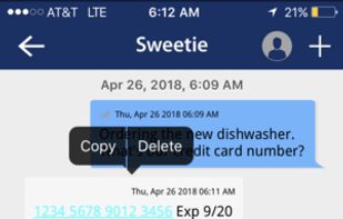 Safe Text screenshot 3