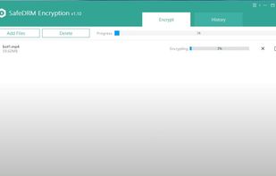 SafeDRM Video Protection screenshot 1