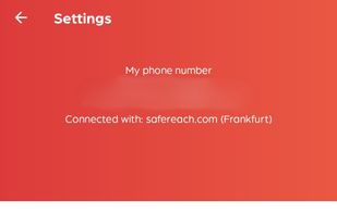 safeREACH screenshot 1