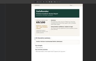 AI-Powered Academic Review