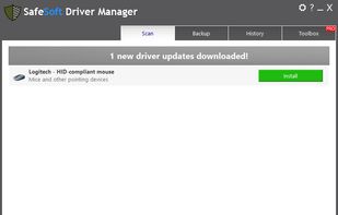 SafeSoft Driver Manager screenshot 1