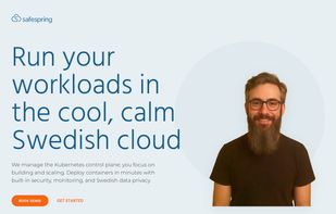 Safespring Container platform screenshot 1