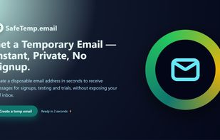 SafeTemp.email screenshot 1