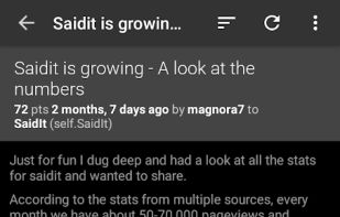 SaidIt.net screenshot 2