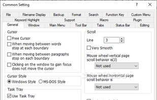 Sakura editor screenshot 2