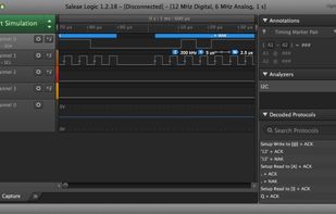 Saleae Logic screenshot 1