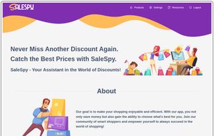 Salespy screenshot 1