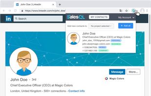 SalesQL screenshot 1