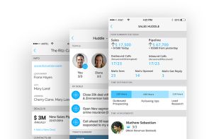 Mobile CRM with internal team transparency. 