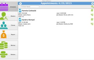Salon Software screenshot 1