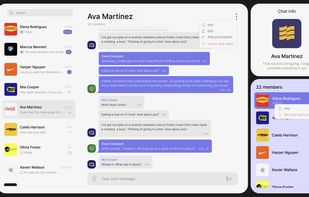 SAMA Chat server screenshot 1