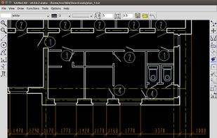 SAMoCAD screenshot 1